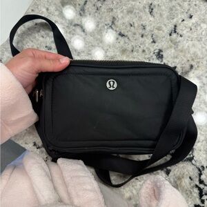 lululemon athletica Black Crossbody purse
